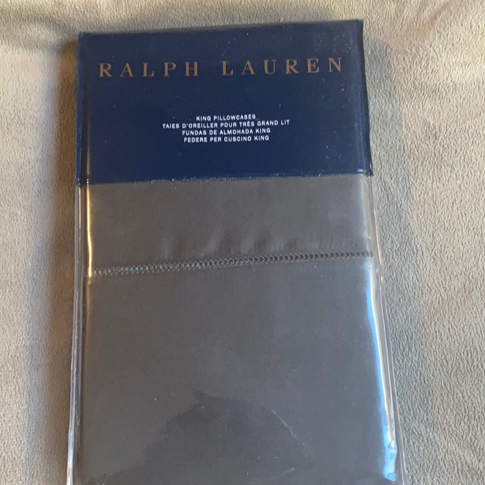 Ralph Lauren King pillowcases